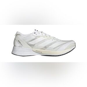 Adidas Adizero Adios 7 Lightstrike PRO Running Shoes non dyed white cloud size 8